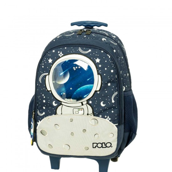 ΣΑΚΙΔΙΟ POLO TROLLEY JUNIOR BIBI 907076-8350 ΣΑΚΙΔΙΟ POLO TROLLEY JUNIOR BIBI 907076-8350