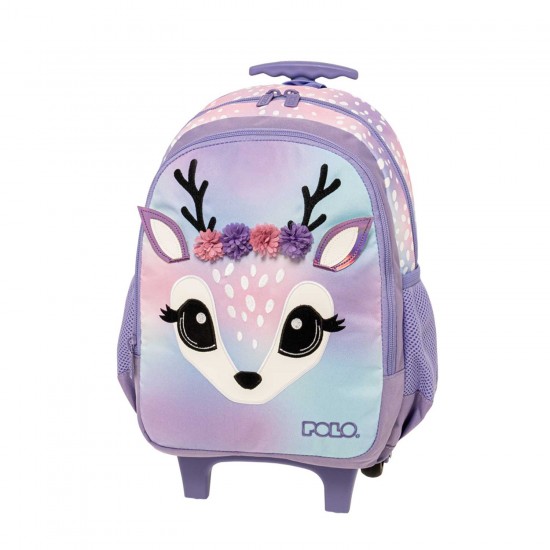 ΣΑΚΙΔΙΟ POLO TROLLEY JUNIOR BIBI 907076-8353 ΣΑΚΙΔΙΟ POLO TROLLEY JUNIOR BIBI 907076-8353