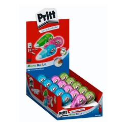 Διορθωτική Ταινία Pritt Micro Rolly 6m x 5mm H-848 (1 τεμάχιο) Ροζ