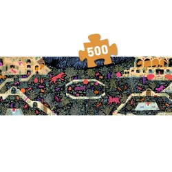 Djeco παζλ με 500 κομμάτια - Το βασίλειο της γάτας Djeco παζλ με 500 κομμάτια - Το βασίλειο της γάτας