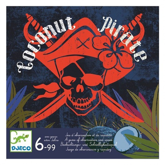 Djeco Επιτραπέζιο 'Coconut Pirate' Djeco Επιτραπέζιο 'Coconut Pirate'