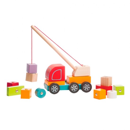 Cubika Ξύλινος Μαγνητικός Γερανός Cubika Ξύλινος Μαγνητικός Γερανός