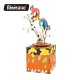 Robotime 3D Ξύλινη Κατασκευή - Μουσικό Κουτί "DIY Music Box - AM301 - Bird and Tree"