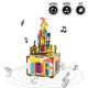 Robotime 3D Ξύλινη Κατασκευή - Μουσικό Κουτί "DIY Music Box - AM307 - Castle in the sky"