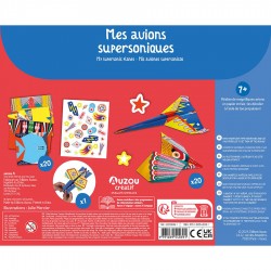 Auzou My Activity Pouch - Οριγκάμι - Τα υπερηχητικά αεροπλάνα μου Auzou My Activity Pouch - Οριγκάμι - Τα υπερηχητικά αεροπλάνα μου