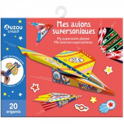Auzou My Activity Pouch - Οριγκάμι - Τα υπερηχητικά αεροπλάνα μου Auzou My Activity Pouch - Οριγκάμι - Τα υπερηχητικά αεροπλάνα μου
