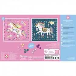Auzou My Activity Pouch - Φτιάχνω μονόκερους με Strass Auzou My Activity Pouch - Φτιάχνω μονόκερους με Strass