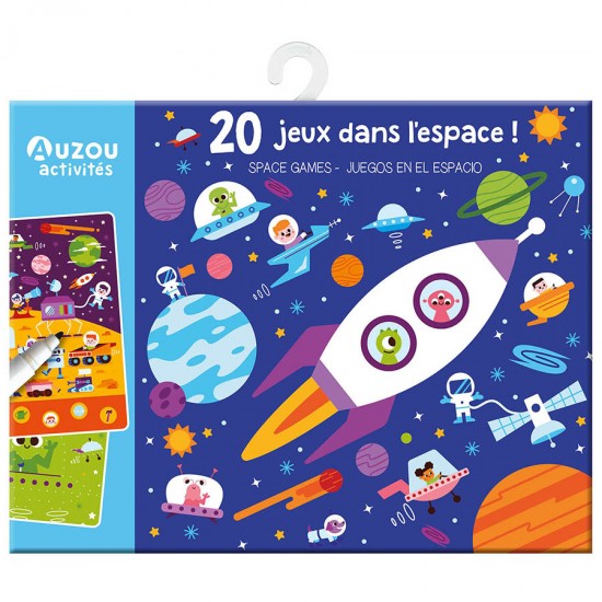 Auzou My Games Pouch - 20 Παιχνίδια - Διάστημα