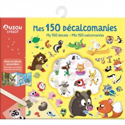 Auzou My Little Artist's Activity Kit - Οι 150 Χαλκομανίες μου Auzou My Little Artist's Activity Kit - Οι 150 Χαλκομανίες μου