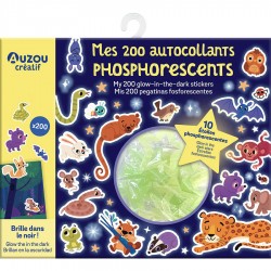 Auzou My Little Artist's Activity Kit - 200 αυτοκόλλητα που φωσφορίζουν στο σκοτάδι Auzou My Little Artist's Activity Kit - 200 αυτοκόλλητα που φωσφορίζουν στο σκοτάδι