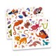 Auzou My Little Artist's Activity Kit - 200 αυτοκόλλητα που φωσφορίζουν στο σκοτάδι