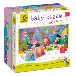 Ludattica Baby Puzzle - Παζλ διπλής όψης - Γοργόνες Ludattica Baby Puzzle - Παζλ διπλής όψης - Γοργόνες