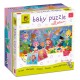 Ludattica Baby Puzzle - Παζλ διπλής όψης - Γοργόνες