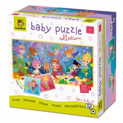 Ludattica Baby Puzzle - Παζλ διπλής όψης - Γοργόνες Ludattica Baby Puzzle - Παζλ διπλής όψης - Γοργόνες