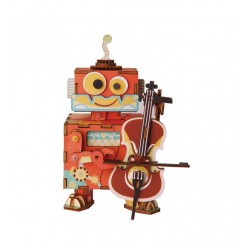 Robotime 3D Ξύλινη Κατασκευή - Μουσικό Κουτί - DIY Music Box - AMD53 - Little Performer