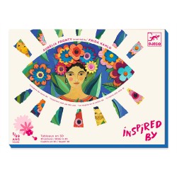 Djeco Inspired by Frida Kahlo - Δημιουργώ 3D εικόνες Djeco Inspired by Frida Kahlo - Δημιουργώ 3D εικόνες
