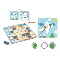 Djeco Colorformix εκπαιδευτικό παιχνίδι - Χρώματα και Σχήματα
