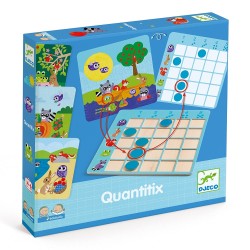 Djeco εκπαιδευτικό παιχνίδι λογικής σκέψης & αρίθμησης - Quantitix