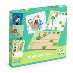Djeco εκπαιδευτικό παιχνίδι λογικής σκέψης & χρωμάτων - Animo Colorix