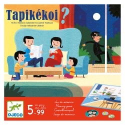 Djeco Επιτραπέζιο Μνήμης - Tapikekoi - Βρείτε τα κλεμμένα αντικείμενα