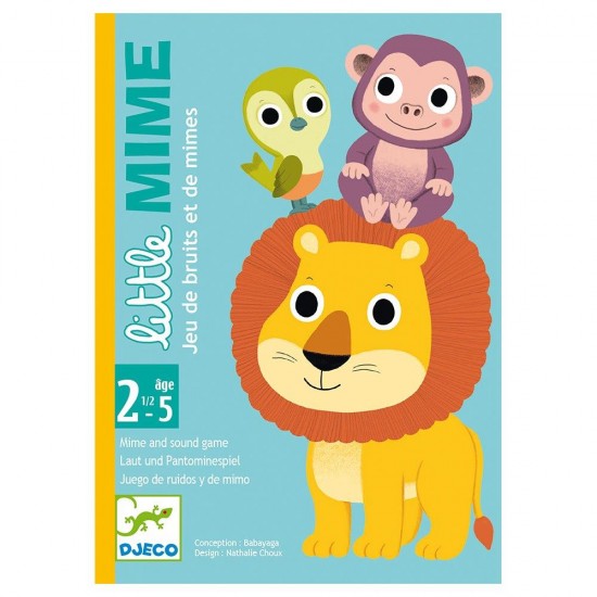 Djeco – Επιτραπέζιο παιχνίδι καρτών μίμησης – σειρά Μικρά Ζωάκια