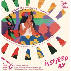 Djeco Inspired by - Ζωγραφική με ακουαρέλα - Gauguin - Πολυνησία