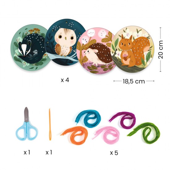 Djeco – Μαθαίνω να ράβω – Σκιουράκι