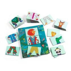 Djeco – Εκπαιδευτικό παιχνίδι συνδυασμών – Συνθέτω αστεία ζωάκια