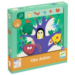 Djeco – Εκπαιδευτικό παιχνίδι παρατήρησης – Ζωάκια