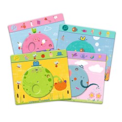 Djeco – Εκπαιδευτικό παιχνίδι παρατήρησης – Αστεία ζωάκια