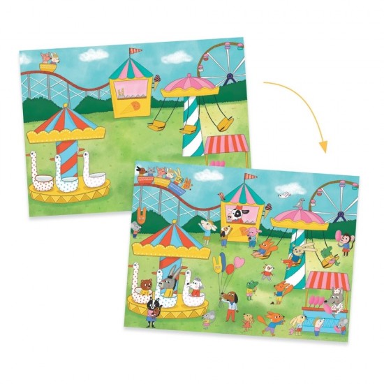 Djeco – Χαλκομανίες – Ώρα για πάρτι