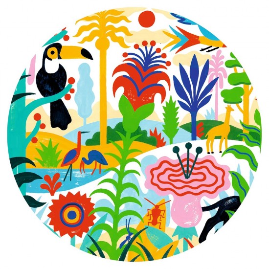 Djeco – Παζλ με 24 κομμάτια – Ζούγκλα