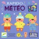 Djeco – Επιτραπέζιο παιχνίδι μνήμης – Rapido Meteo