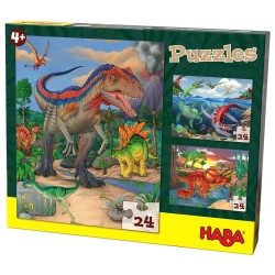 Haba 3 Παζλ - Δεινόσαυροι - 24 κομμάτια