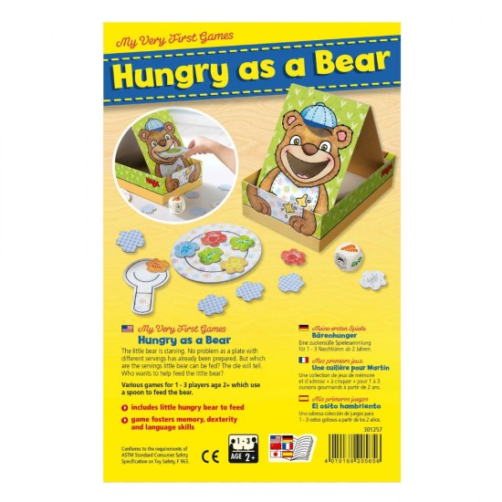 Haba – Το πρώτο μου επιτραπέζιο – Νηστικό Αρκουδάκι