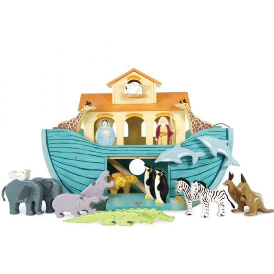 Le Toy Van Μεγάλη Κιβωτός Του Νώε με 10 ζευγάρια ζώων - TV259