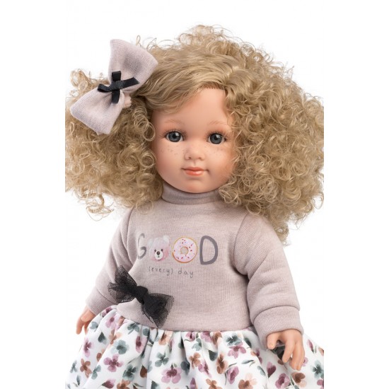 Llorens Κούκλα Μωρό - Ξανθιά με μπούκλες - Elena - 35εκ.