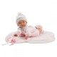 Llorens Κούκλα Μωρό με Ροζ Κουβέρτα - Joelle - 38εκ.