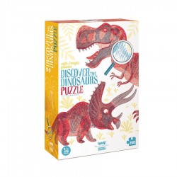 Παζλ - Ανακαλύψτε τους Δεινόσαυρους - 200 Κομμάτια