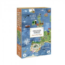 LONDJI Discover Europe - 200 pcs - Look and Find Puzzle