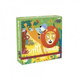 LONDJI My Little Jungle - 24 pcs- Look and Find Pocket Puzzle