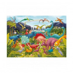 Ludattica Giant Puzzle - Δεινόσαυροι