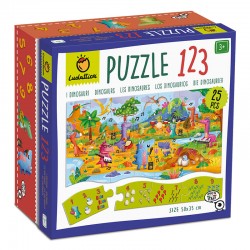 LUDATTICA – Puzzle 1 2 3 – The Dinosaurs