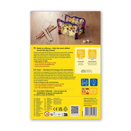 Haba – Επιτραπέζιο παιχνίδι – Ήσυχος σαν ποντικάκι