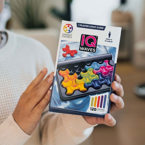 SmartGames – Επιτραπέζιο IQ Waves – 120 challenges