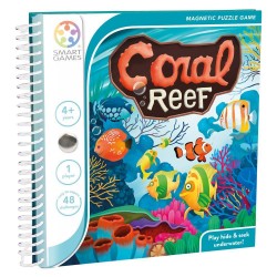 Smartgames επιτραπέζιο μαγνητικό Coral Reef (48 challenges) Smartgames επιτραπέζιο μαγνητικό Coral Reef (48 challenges)