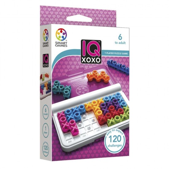 Smartgames επιτραπέζιο - IQ XOXO - 120 challenges Smartgames επιτραπέζιο - IQ XOXO - 120 challenges