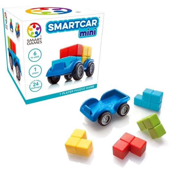 Smartgames επιτραπέζιο Μίνι - Έξυπνο Αυτοκίνητο Smartgames επιτραπέζιο Μίνι - Έξυπνο Αυτοκίνητο