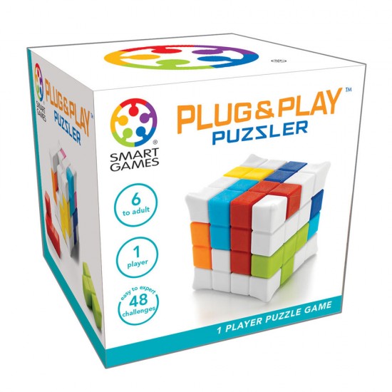 Smartgames Κύβος - Σπαζοκεφαλιά Plug & Play Puzzler Smartgames Κύβος - Σπαζοκεφαλιά Plug & Play Puzzler