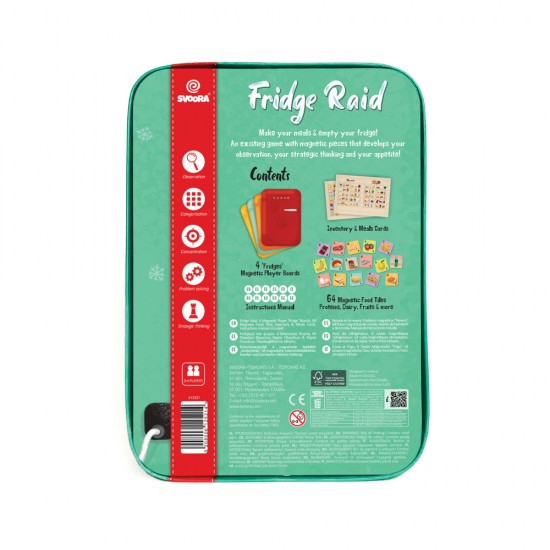 Svoora – Επιτραπέζιο Μαγνητικό Παιχνίδι – Επιδρομή στο Ψυγείο